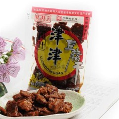 津津卤汁豆腐干苏州特产追剧豆干零食小包装食品网红小吃90g*10