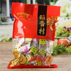 稻香村蜜麻花520g休闲网红零食小麻花小吃手工黑糖芝麻好吃的