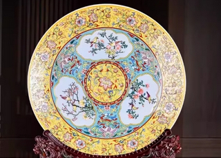 广州彩瓷从欧洲奢侈品圈转战中国非遗圈