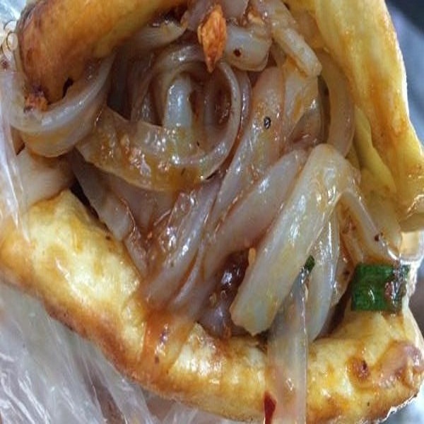 南充锅盔灌凉粉