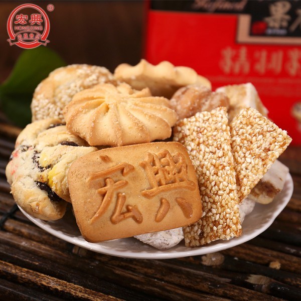 宏兴果店果子 450g盒装 - 界首特产 - 特色谷